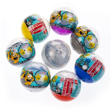 Transformers Bouncing Ball Heads Mini Figures - Transformers News - TFW2005