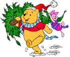 Winnie the Pooh and Piglet Christmas PNG Clip Art Image | Gallery Yopriceville - High-Quality ...