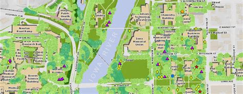 University Of Iowa Campus Map - Allyce Maitilde