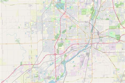 Map of Joliet, Illinois | Streets and neighborhoods