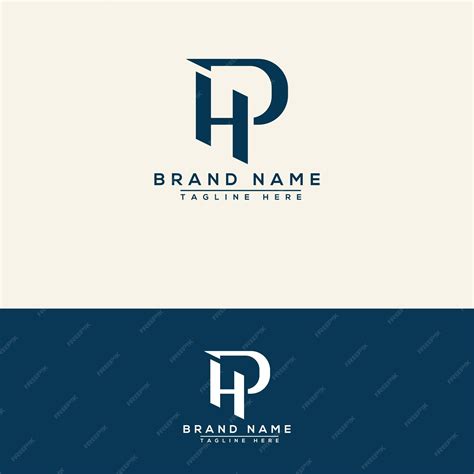 Premium Vector | HP logo Design Template Vector Graphic Branding Element.