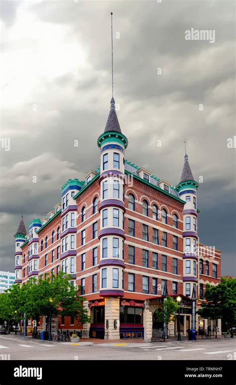 Iconic historic hotel in downtown Boise Idaho Stock Photo - Alamy