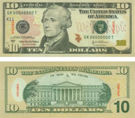 A new, more colorful $10 bill makes its debut