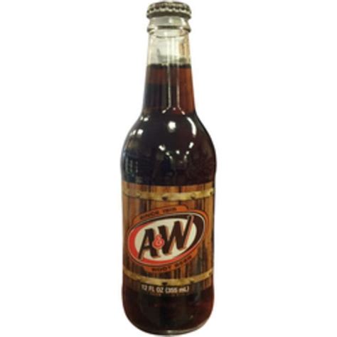 A&W Glass Bottled Root Beer | Root beer bottle, Beer, Root beer