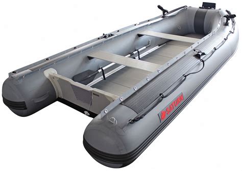 13' Extra Heavy-Duty Inflatable Fishing Boats FB385. Bigger, Wider ...