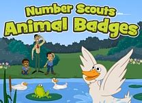 Number Scouts: Animal Badges Educational Game | ABCmouse