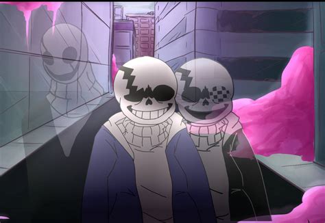 If LB Sans visit Glitchtale (Fanmade) by YandereXoilHunter on DeviantArt