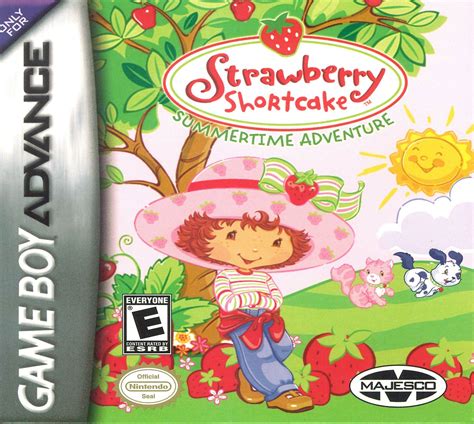 Strawberry Shortcake: Summertime Adventure Video Game Box Art - ID ...