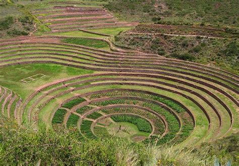 Terraced Farms | Inca, Ruins, Picchu