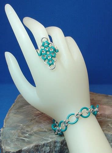 Diamond's Mischief Chainmaille Ring & Mind Your Oh!n Byz C… | Flickr