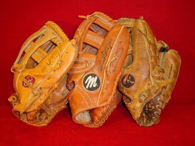 Rawlings & MacGregor Baseball Gloves Lot Of 3 12" RH | #65845249