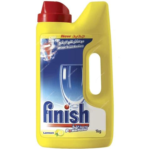 Finish Dishwasher Detergent Powder Lemon 1 Kg: Buy Online at Best Price ...