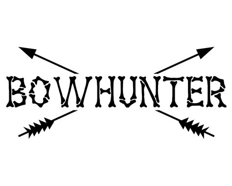 Bow Hunter Vinyl Decal Bow Hunting Sticker Bowhunter