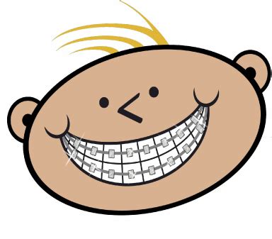 Braces Smiley - ClipArt Best