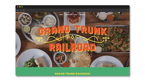 Grand Trunk Railroad at Market South by Athene Ruiz at Coroflot.com