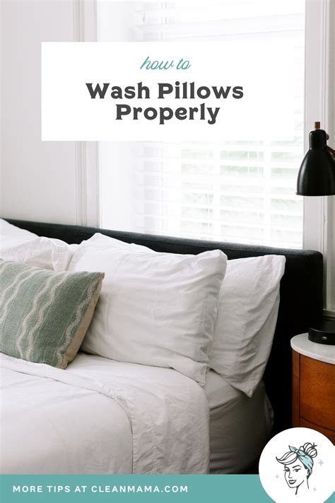 How to Wash Pillows Properly - Clean Mama