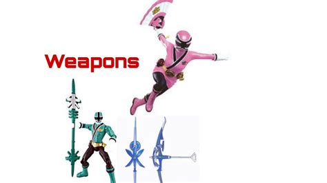 Power Rangers Samurai Weapons - YouTube