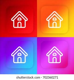Glass Transparent Real Estate Icon Set Stock Vector (Royalty Free) 54421063 | Shutterstock
