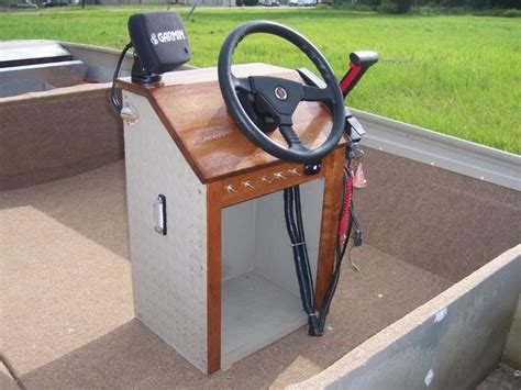 Homemade Consoles | Boat console, Center console boats, Pontoon boat