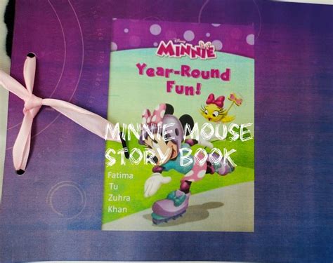 Minnie Mouse Story Book | Storybook, Youtube videos, Book cover