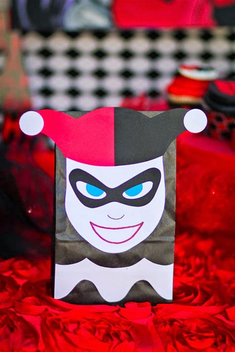 Kara's Party Ideas Joker Inspired "Mad Love" Birthday Party | Kara's ...