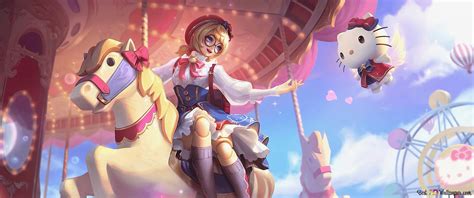 'Angela' Sanrio Heartstring Skin | Mobile Legends: Bang Bang (MLBB) 4K wallpaper download