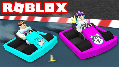 Mega Kart RACING in Roblox! - YouTube