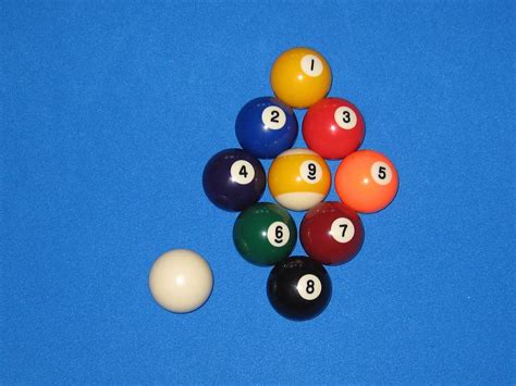 Nine ball rack. Photograph by Christopher Rowlands - Fine Art America