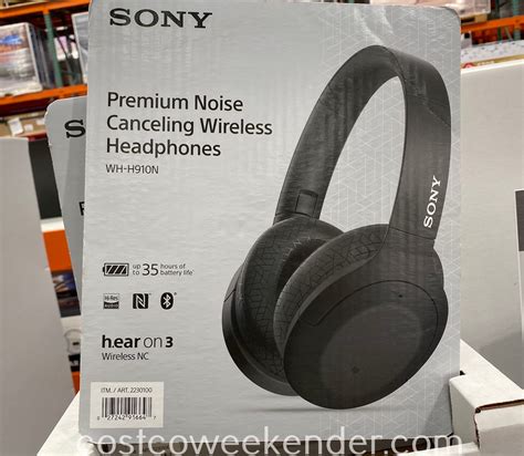 Sony WH-H910N Noise Cancelling Headphones | Costco Weekender