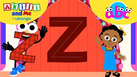 LETTER Z Adventures! Learn and Play with Akili and Me | Learning videos ...