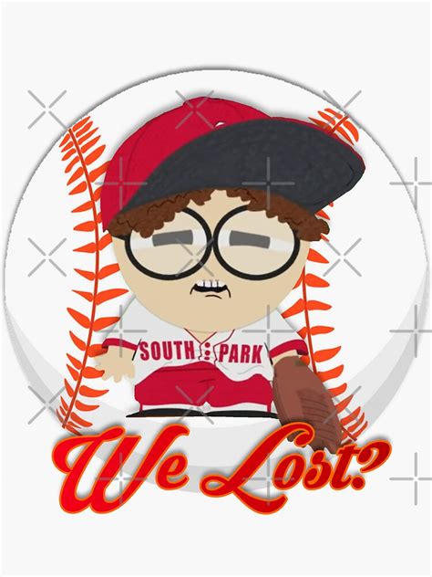 "South Park - Kyle Schwartz Baseball Star" Sticker by Xanderlee7 ...