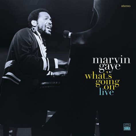 Marvin Gaye’s “What’s Going on Live” to be Released in 2LP Black Vinyl on Oct. 18th, 2019 ...