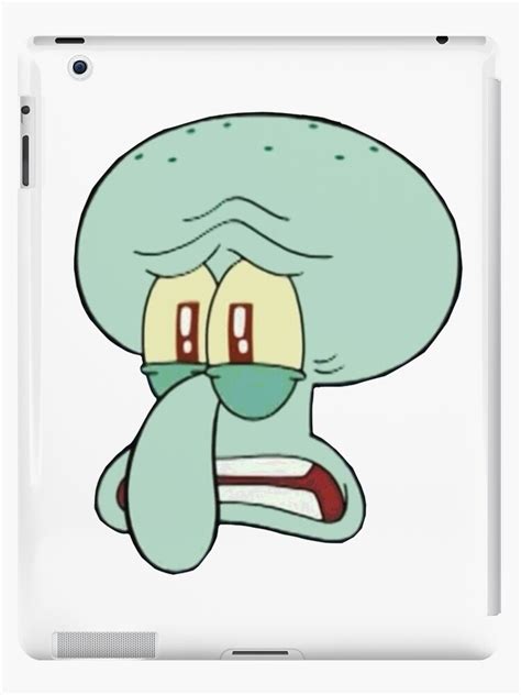 "Sad Squidward Meme" iPad Cases & Skins by katikat | Redbubble