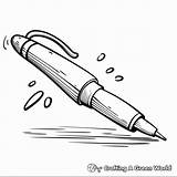Pen Coloring Pages  Free & Printable sketch template