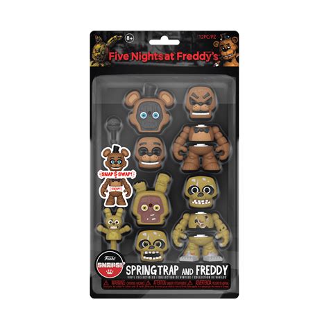 Five Nights at Freddy's Snap: Freddy & Springtrap 2PK - Walmart.com