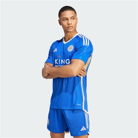 adidas Leicester City FC 23/24 Home Jersey - Blue | Free Delivery ...