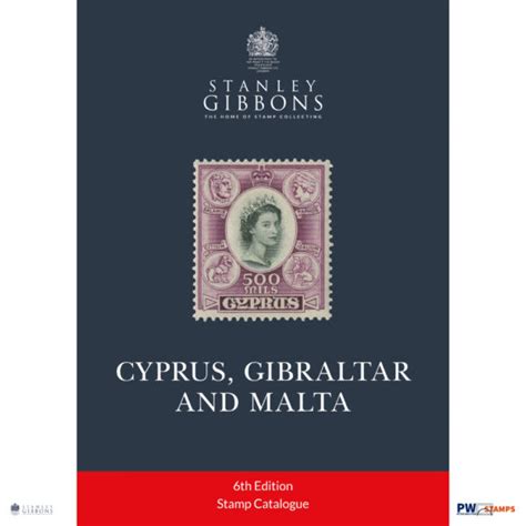 Stanley Gibbons Stamp Catalogue Cyprus, Gibraltar & Malta 6th Edition 2023 - Peter Walters Stamps