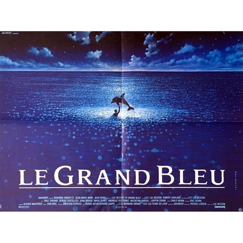 Affiche de LE GRAND BLEU