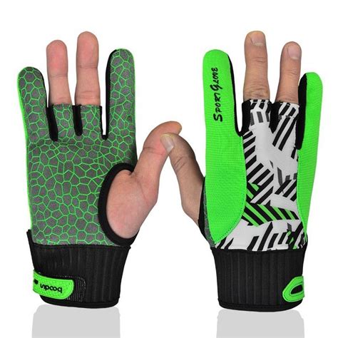 Professional Anti-Skid Bowling Gloves Comfortable Bowling Accessories ...