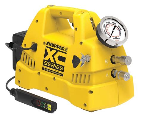 ENERPAC, 10,000 psi Max. Op Pressure, 15 cu in/min Max. Flow Rate, Hydraulic Pump - 55PW56 ...