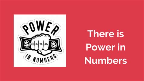 There is Power in Numbers - Michael J. Mahony