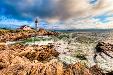 Portland Head Lighthouse Stock Photo | Royalty-Free | FreeImages