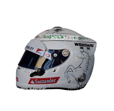 SEBASTIAN VETTEL 2015 F1 REPLICA HELMET FULL SIZE - CM Helmets