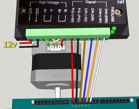 Nema 17 Stepper Motor Wiring Diagram Tb6560 Stepper Keyestudio Drive ...