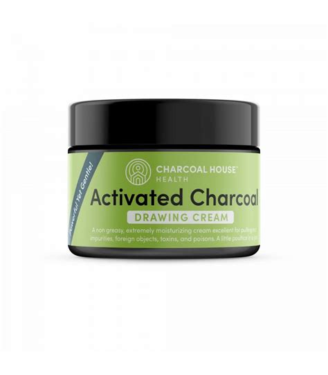 Activated Charcoal Drawing Cream - New Formula! ( 6 oz ) - Charcoal ...