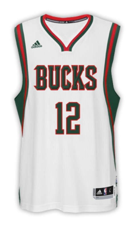 Milwaukee Bucks 2012-13 Jerseys