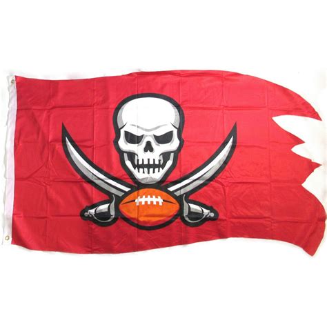 Autographed Buccaneer Flag | Derrick Brooks Charities