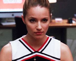 eyebrow raise quinn fabray gif | WiffleGif