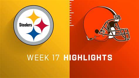 Pittsburgh Steelers vs. Cleveland Browns highlights | Week 17