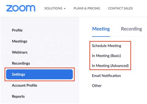 Adjust Your Zoom Settings Before a Meeting | Penn State Information ...